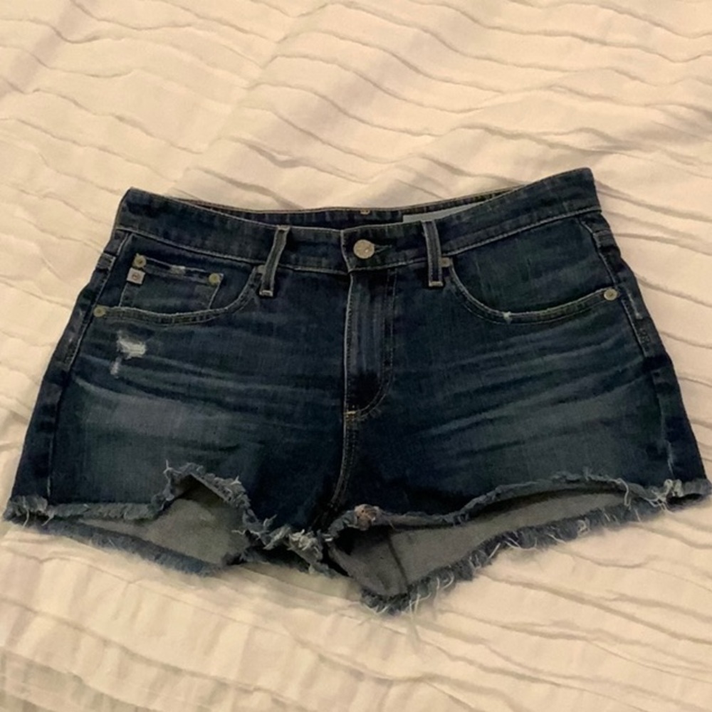 AG Denim Cut Off Shorts